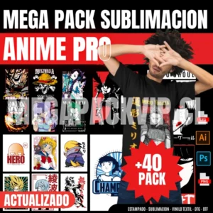 PACK SUBLIMACION ANIME 2.4 CLASICOS