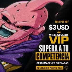 +3.000 Diseños Exclusivos de Anime para Sublimación