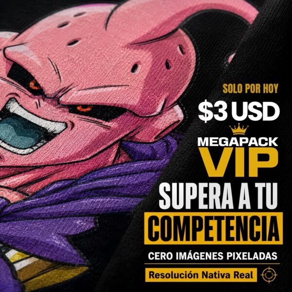 +3.000 Diseños Exclusivos de Anime para Sublimación