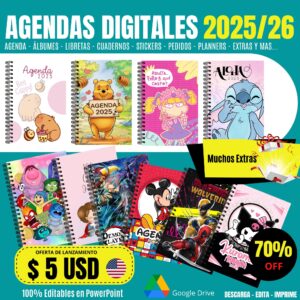 PACK DE AGENDAS DIGITALES 2025/26