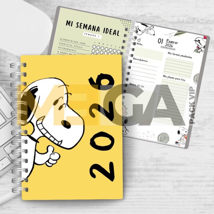 PACK 40 AGENDAS DIGITALES 2026 EN PDF - Imagen 4