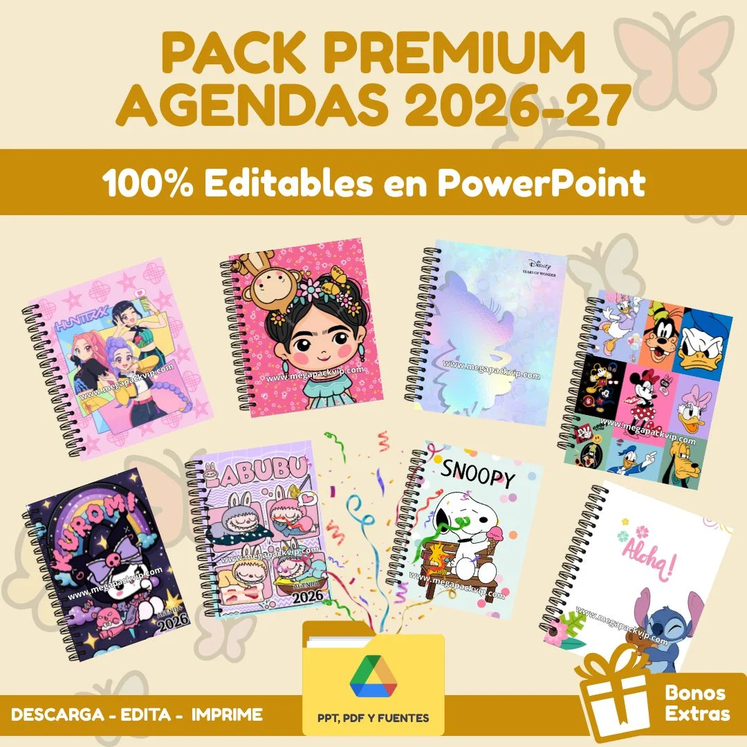 PACK PREMIUM AGENDAS 2026/27