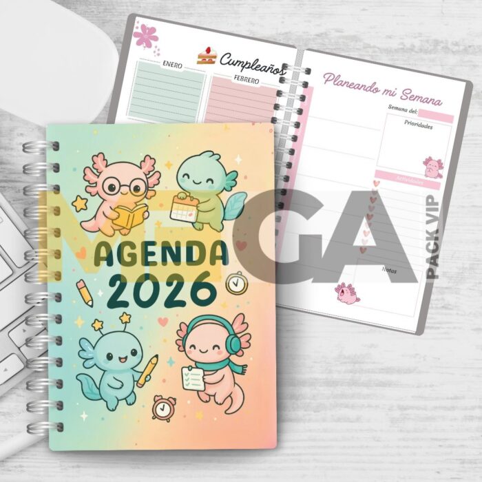 PACK 40 AGENDAS DIGITALES 2026 EN PDF - Imagen 19