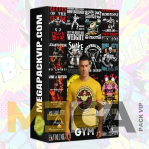 PACK DE SUBLIMACION CON 400 DISEÑOS GYM