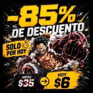 +3.000 Diseños Exclusivos de Anime para Sublimación