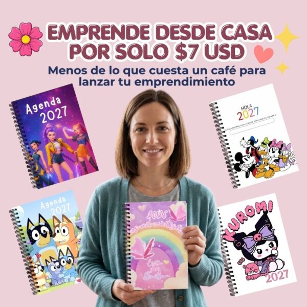 Pack Agendas 2026-27 PACK DE AGENDAS 2027 + ADELANTOS